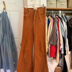 Rolla’s east coast corduroy flare pants